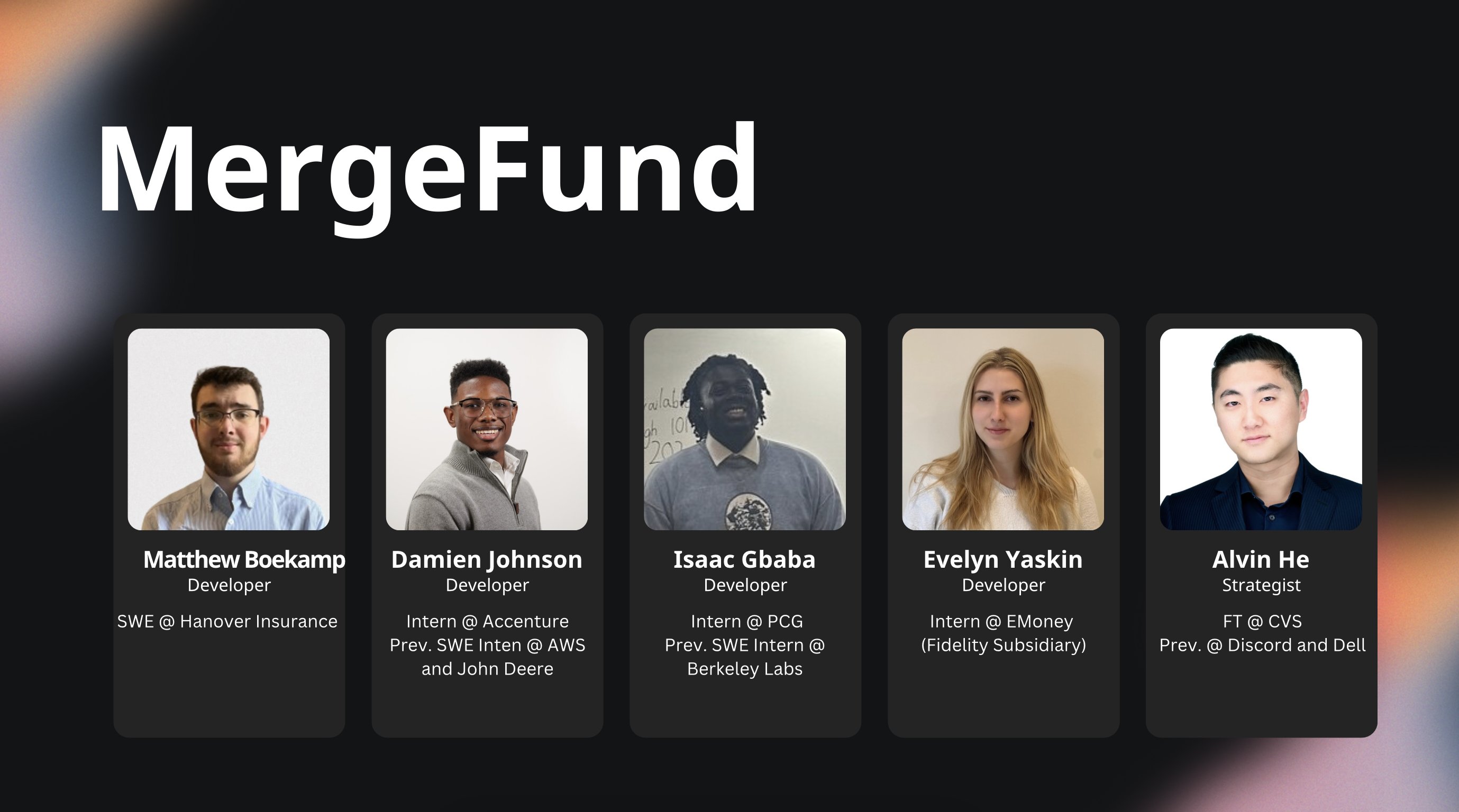 MergeFund Team